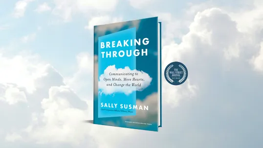 Sally Susman’s new book is all about ‘Breaking Through’